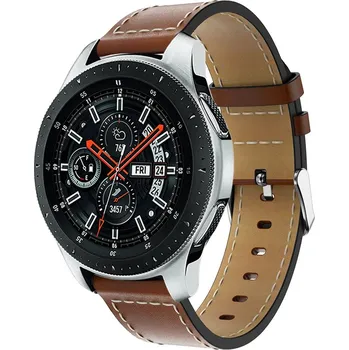 Řemínek na hodinky Enem Kožený CLASSIC rychloupínací řemínek 22mm - Hnědý IR-AWGW-0664