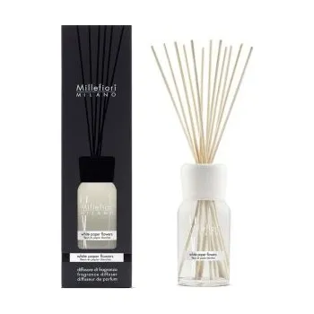 Aroma difuzér Millefiori Milano Fragrance Diffuser White Paper Flowers 500 ml
