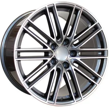 Alu kolo Alu kola Racing Line B1274, 20x9.5 5x130 ET55, šedivá + leštění