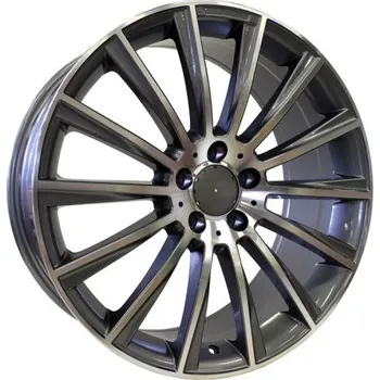 Alu kolo Alu kola Racing Line B1048, 20x8.5 5x112 ET36, šedivá + leštění