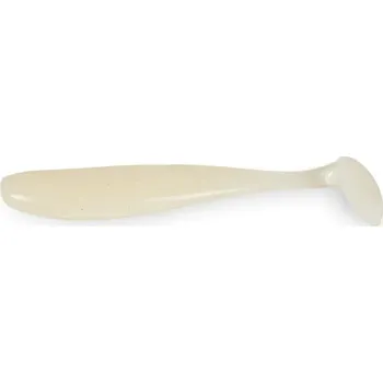 Rybářský háček 15ks - Gumová Nástraha Haibo EASOO T-tail Fish 7,5cm 2,6gr White