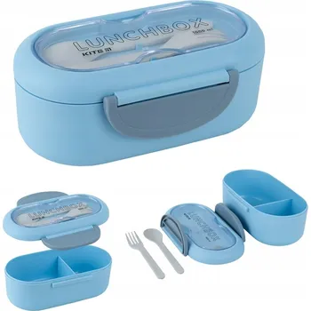 Obraz Svačinový Box s příbory 1000ml BLUE KITE