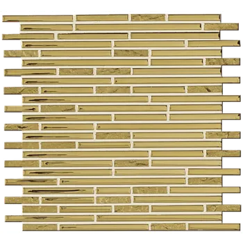 Skleněná mozaika Mosavit Lluvia oro 30x30 cm lesk LLUVIAOR