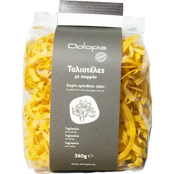 Tagliatelle s řeckým šafránem 360g DOLOPIA