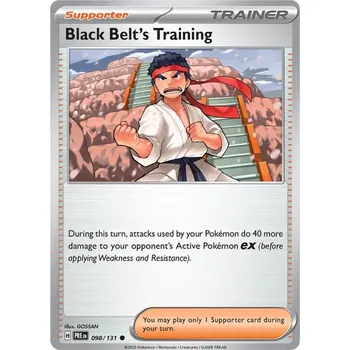 Karetní hra Black Belts Training 098/131 - Prismatic Evolutions Typ karty: Non-Holo