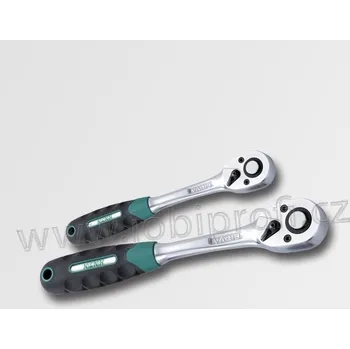 Gola sada Ráčna vyhnutá s gumovou rukojetí 36 zubů 1/4" 140 mm H9723 HONITON (ráčna, 1 2 ráčna, 1 4 ráčna, gola ráčna, ráčny )