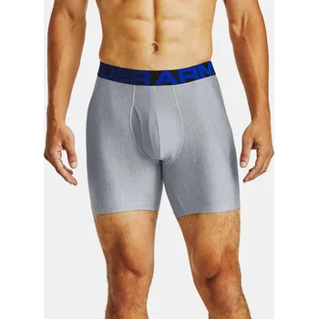 Boxerky Pánské trenky Under Armour UA Tech 6in 2 Pack Under Armour šedá 1464643