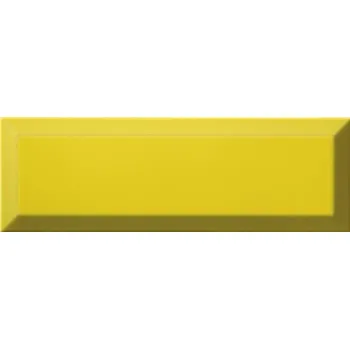 Obklad Obklad Ribesalbes Chic Colors limon bisel 10x30 cm lesk CHICC1466