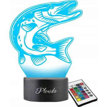 Lampička Noční lampa Plexido vícebarevná