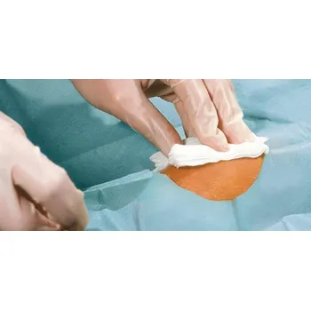 HARTMANN Foliodrape roušky Velikost: 75 x 90 cm perforované (otvor 10 cm), 40 kusů