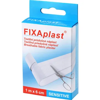 Náplast Náplast FIXAPLAST SENSITIVE 1 m x 6 cm