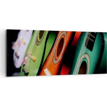 Obraz Obraz na plátně do obýváku, ložnice 120x50 hudba foto obrazy na zeď