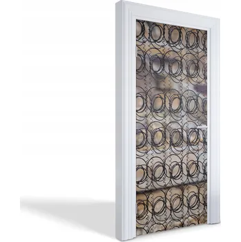 Fototapeta Samolepící nálepka na dveře skříně Pružiny matrace 95x205 cm