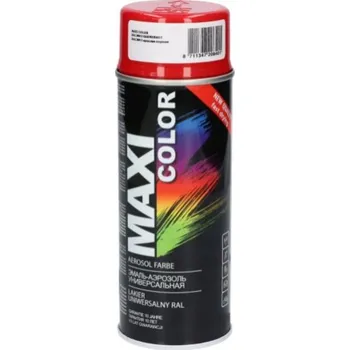 Barva ve spreji MAXI COLOR RAL 3002 BARVA LAK ČERVENÝ SPREJ