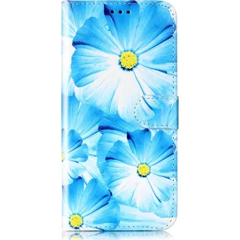 Pouzdro na tablet VSECHNONAMOBIL 99468 ART Peněženkový kryt pro OnePlus 13 5G BLUE FLOWERS