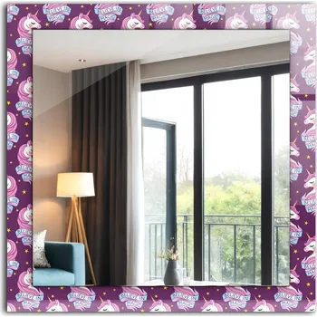 Zrcadlo Zrcadlo Coloray nástěnné čtverec 600 x 600 mm