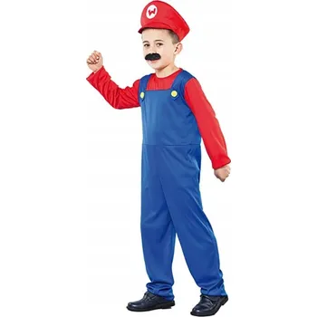 Karnevalový kostým DĚTSKÝ KOSTÝM KOSTÝM MARIO SUPER MARIO 116
