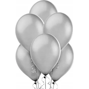Balónek LATEXOVÉ BALÓNKY šedé 100ks balónky šedé