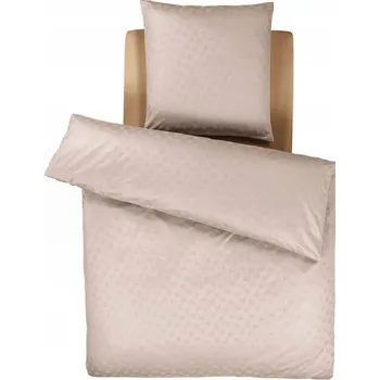 Povlečení Povlečení saténové 135 x 200 cm Cornflower 4020-17 pískové