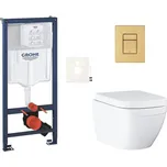 Závěsný WC set do lehkých stěn / předstěnová montáž GROHE Euro Ceramic SIKOGRSEUSCGN0
