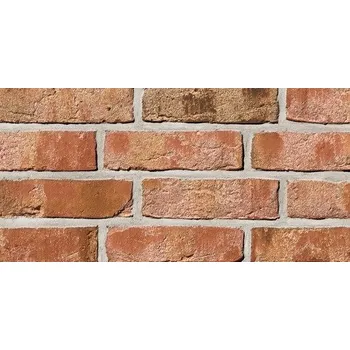 Obklad Fasádní pásek Klinker mix žíhaný 24x7,1 cm reliéfní MOORBRLEB