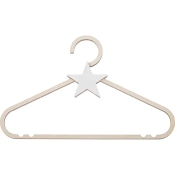 Věšák VĚŠÁK na dětské oblečení HVĚZDA DECOUPAGE