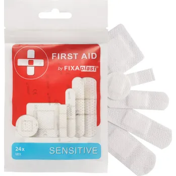 Náplast FIXAplast FIRST AID SENSITIVE náplast MIX, 24 ks