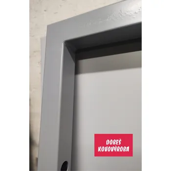 Zárubeň Zárubeň jekl 40/40 jednokřídlá pravá 7040 okenní šedá