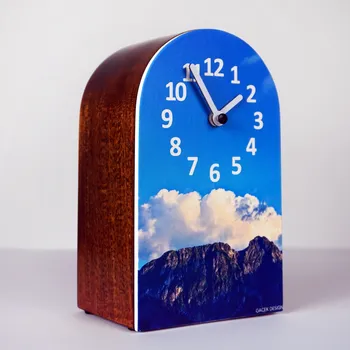 Hodiny Stolní hodiny Gacek Zegary černé 10 cm