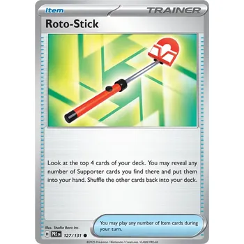 Karetní hra Roto Stick 127/131 - Prismatic Evolutions Typ karty: Non-Holo