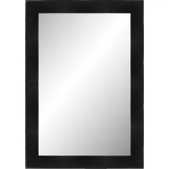 Zrcadlo Zrcadlo v rámu 120x60 černé matné
