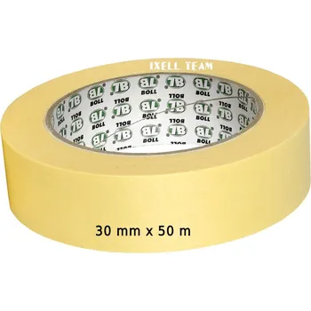 Lepicí páska 30 mm MASKÁVACÍ PÁSKA PAPÍROVÁ BOLL silně lepicí, nezanechává lepidlo 101