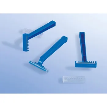 Holící strojky - jednostranné, jednobřité, nesterilní