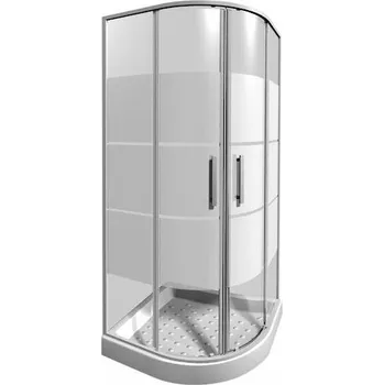 Sprchový kout čtvrtkruh 80x80 cm Jika Lyra Plus H2533810006651