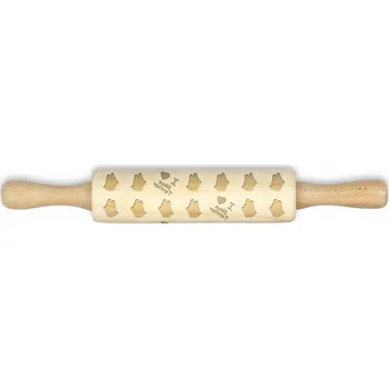 Váleček na těsto Skye teriér I - malý váleček se vzorem psa, váleček pro děti,