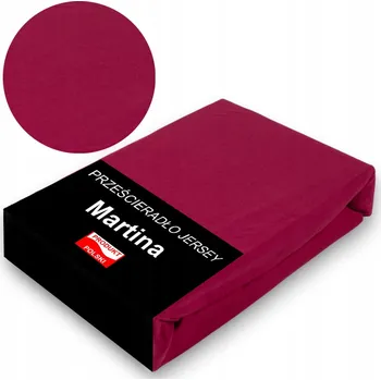 Prostěradlo Prostěradlo s gumou MARTINA jersey 140 x 200 cm