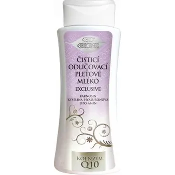 Čistící odličovací pleťové mléko Exclusive Q10, 255 ml