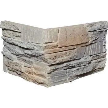 Obklad Roh Fineza Brelo Grey 37,5x12,5 cm reliéfní RBRELOGR