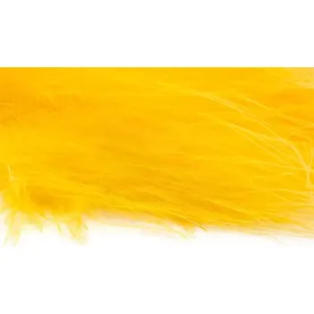 Troutline Premium Turkey Marabou Blood Quills Yellow
