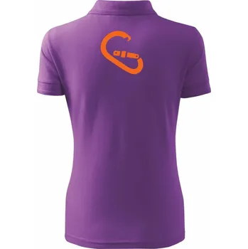 Karabina - Polokošile dámská Pique Polo - L ( Fialová )