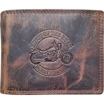 Peněženka Kožená peněženka Motorka - Kings