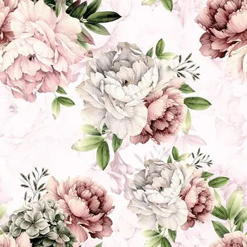 PEONI Dekorační látka VELVET, 140 Cm, barva 002 světle růžová