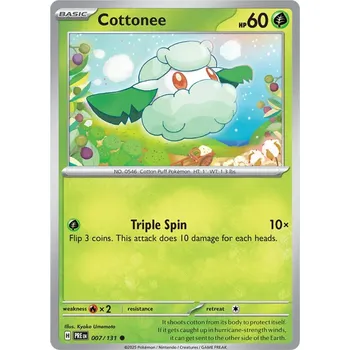 Karetní hra Cottonee 007/131 - Prismatic Evolutions Typ karty: Non-Holo