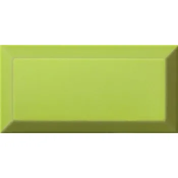 Obklad Obklad Ribesalbes Chic Colors verde bisel 10x20 cm lesk CHICC1452