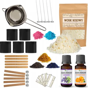 Výroba svíčky SADA PRO VÝROBU DOMÁCÍCH SVÍČEK DIY XXL - VÝROBA SVÍČEK