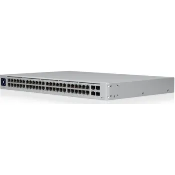 Switch Ubiquiti UniFi USW-48-POE network switch Managed L2 Gigabit Ethernet (10/100/1000) Power over Ethernet (PoE) 1U Stainless steel