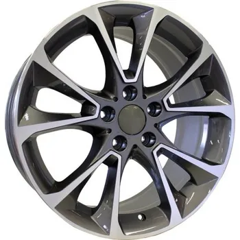 Alu kolo Alu kola Racing Line B1056, 19x9 5x120 ET48, šedivá + leštění