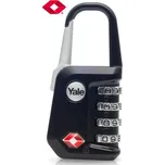 Yale TSA cestovní zámek kódovatelný, černý