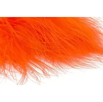 Troutline Premium Turkey Marabou Blood Quills Fluo Orange