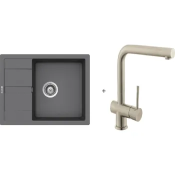 Vodovodní baterie Set dřezu Schock a baterie SIKO SETSCHOCK12